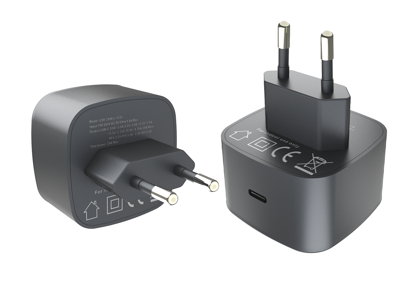 PD35W charger,1*USB-CF Port