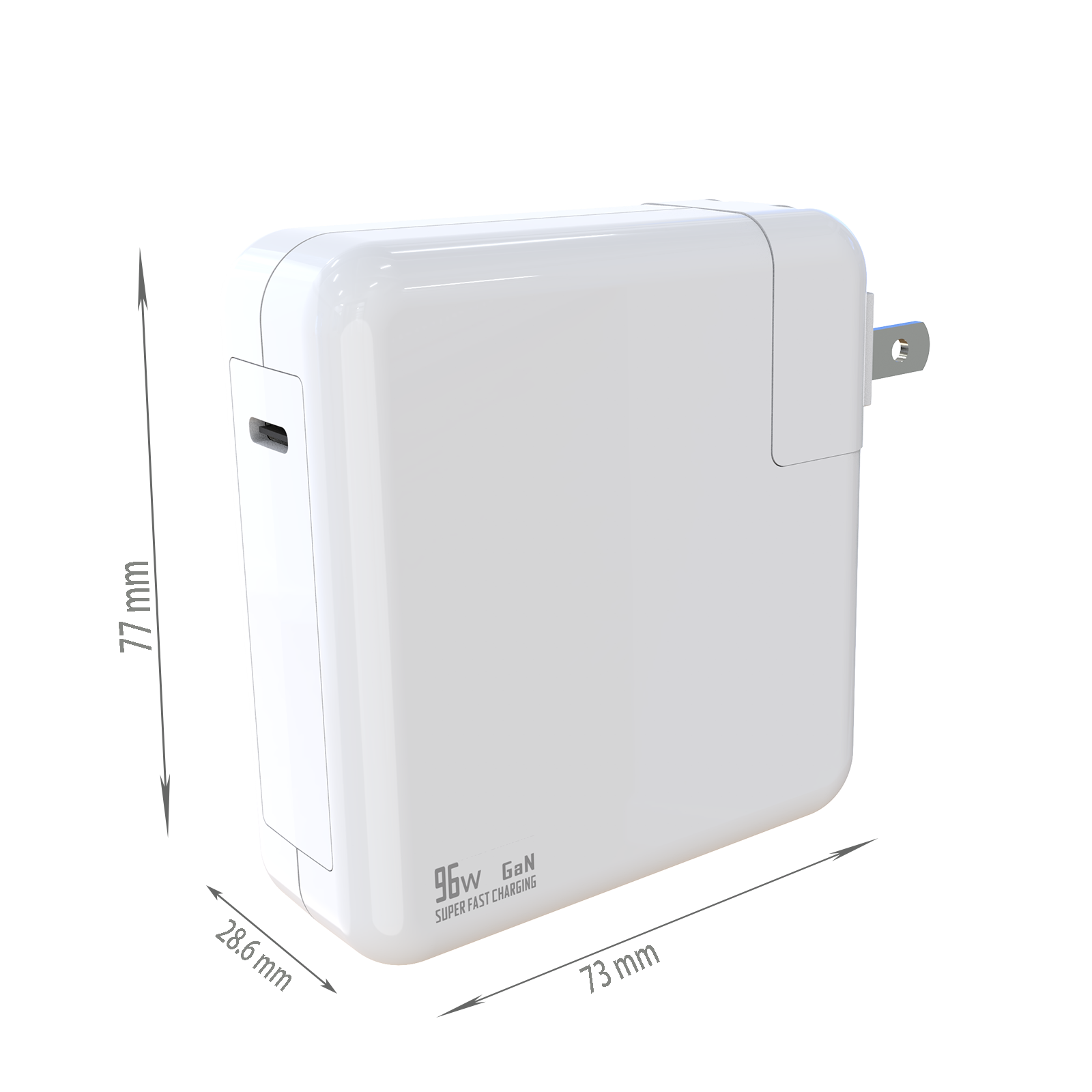 PD96W Travel charger,1*USB-CF Port