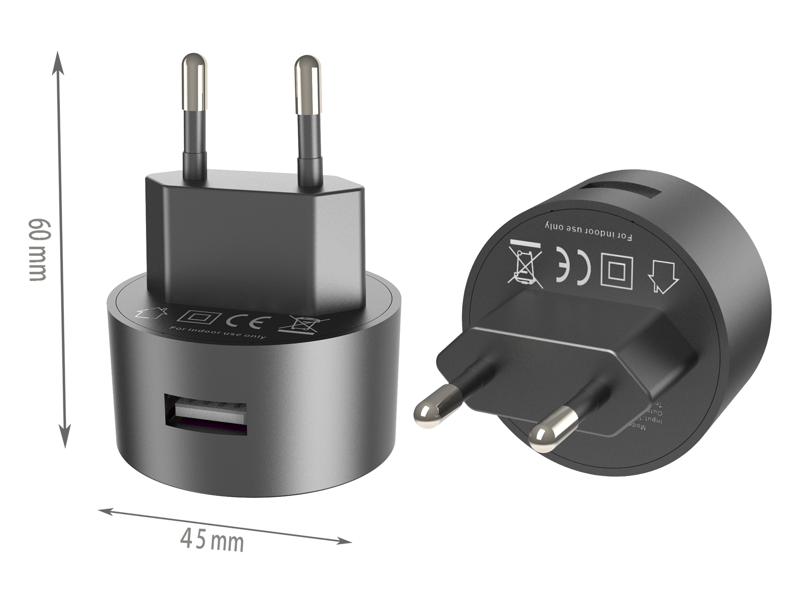 12W charger,1*USB-AF Port
